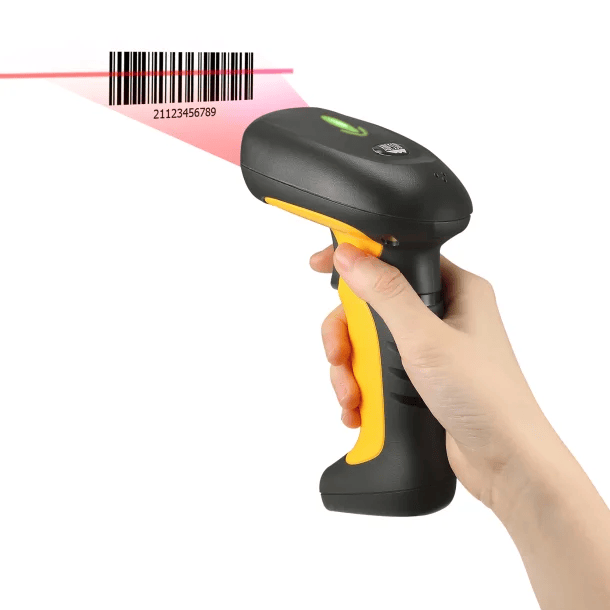 Adesso NuScan 5200T USB 2D Waterproof Industrial Handheld Barcode Scanner
