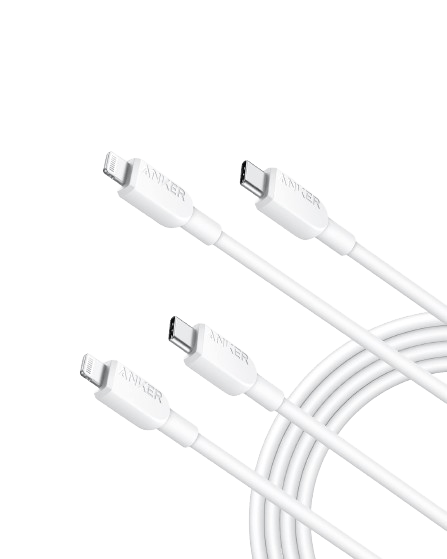 Anker <b>310</b> USB C to Lightning Cable (6 ft, 2pack)