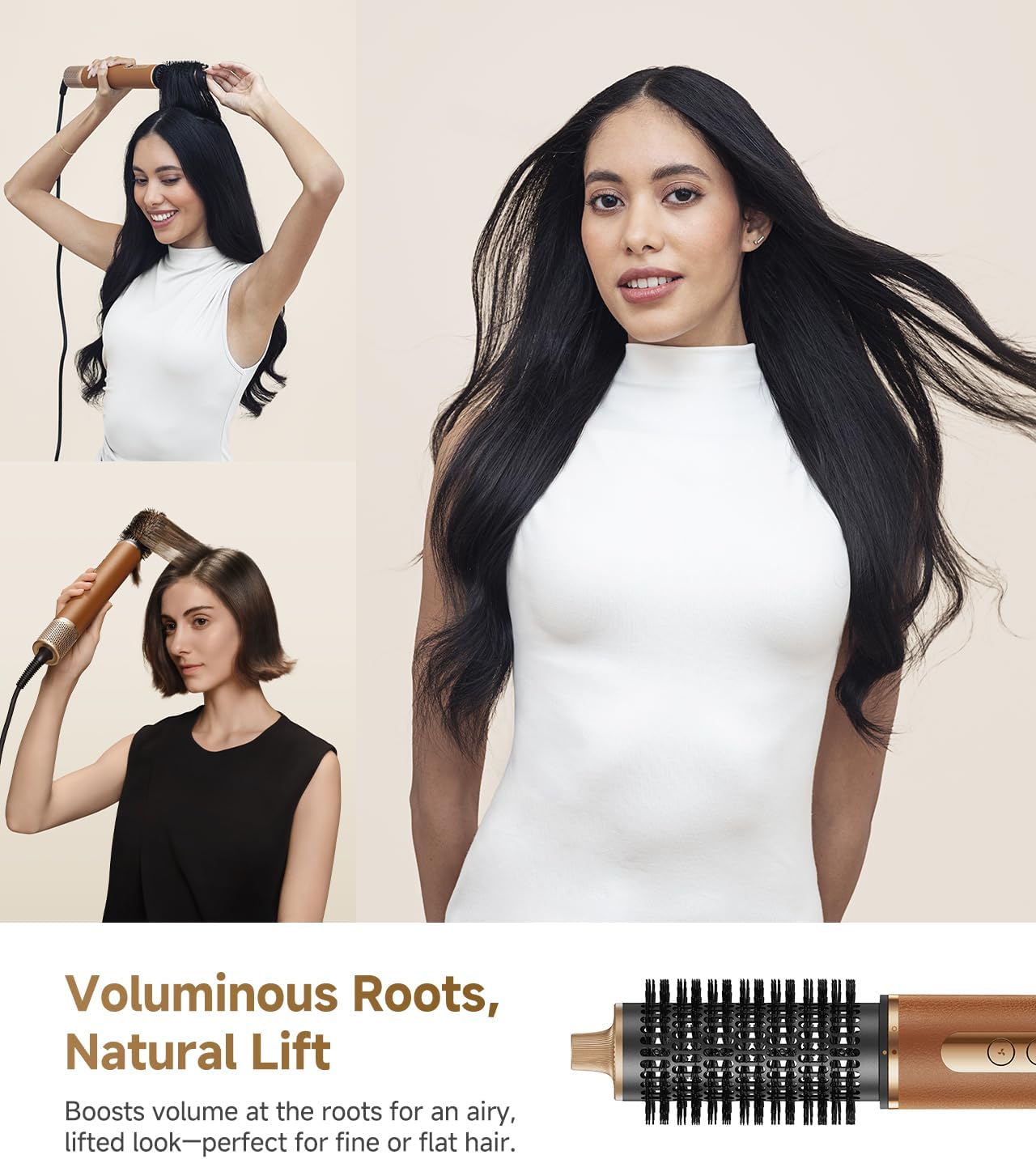 Dreame AirStyle Pro 7-in-1 Hair Styler & High-Speed Dryer, Snap-On Attachments, Curling, Smoothing, Volumizing, Fast Drying, Frizz Control, Cool Shot