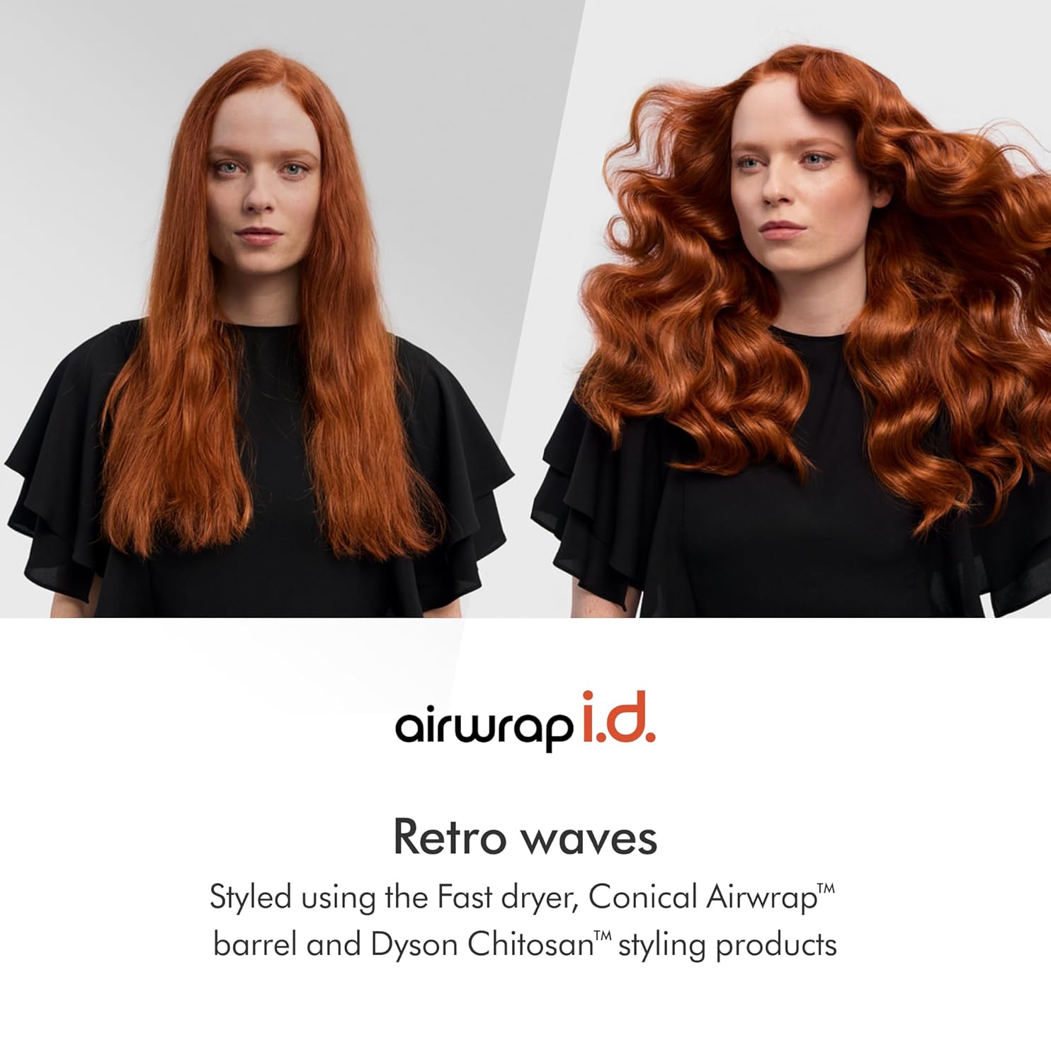 Dyson Airwrap i.d.™ Multi-Styler & Dryer, Bluetooth-Enabled, No Heat Damage, 6 Attachments, For Straight & Wavy Hair