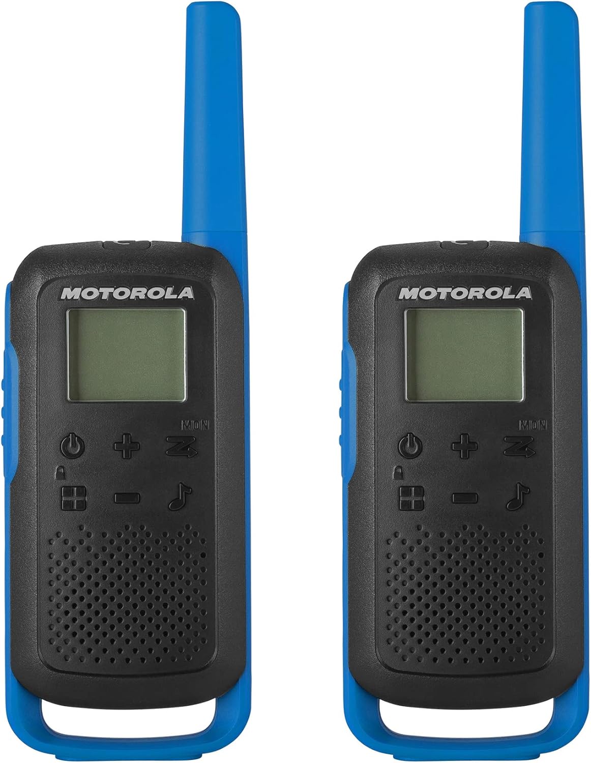 Motorola Solutions Talkabout Rechargeable 25-Mile 2-Way Radio, Black/Blue