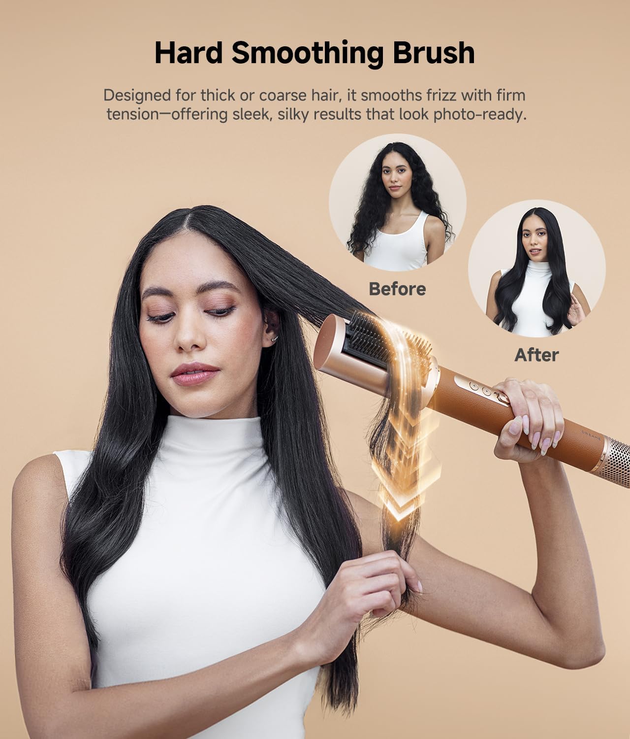 Dreame AirStyle Pro 7-in-1 Hair Styler & High-Speed Dryer, Snap-On Attachments, Curling, Smoothing, Volumizing, Fast Drying, Frizz Control, Cool Shot