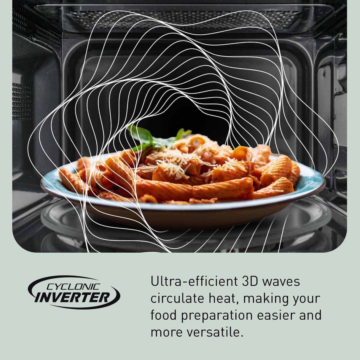 Panasonic 2.2 Cu. Ft. Countertop Microwave Oven, Inverter Technology, Genius Sensor, 1250W, Silver - Certified Refurbished