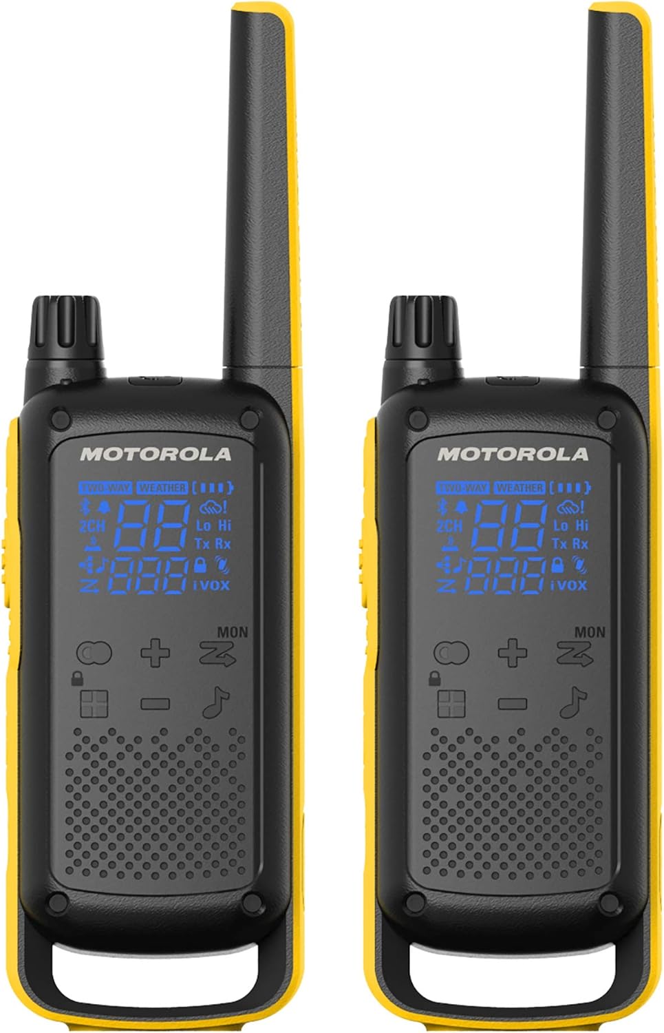 Motorola Solutions Rechargeable Two-Way Radios, Dual Pack with Accessories