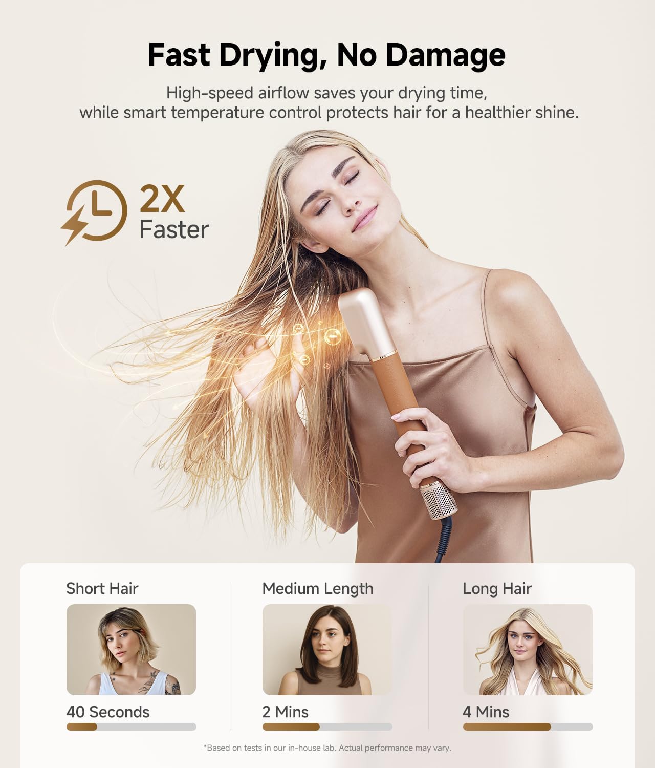 Dreame AirStyle Pro 7-in-1 Hair Styler & High-Speed Dryer, Snap-On Attachments, Curling, Smoothing, Volumizing, Fast Drying, Frizz Control, Cool Shot