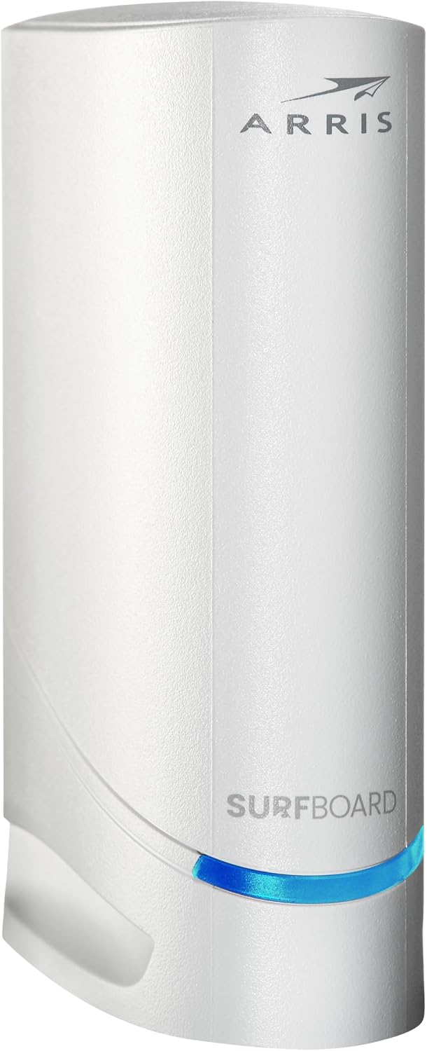 Arris SURFboard S34 DOCSIS 3.1 Multi-Gig Cable Modem, 2.5Gbps + 1Gbps Ethernet, Compatible with Xfinity, Cox, Spectrum - Certified Refurbished