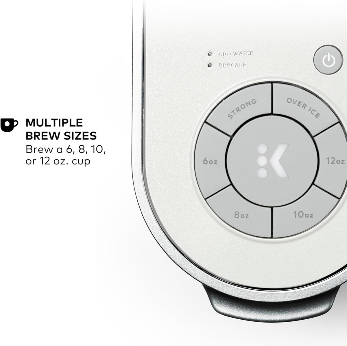 Keurig K-Supreme Single Serve K-Cup Pod Coffee Maker, Farmhouse White - Certified Refurbished