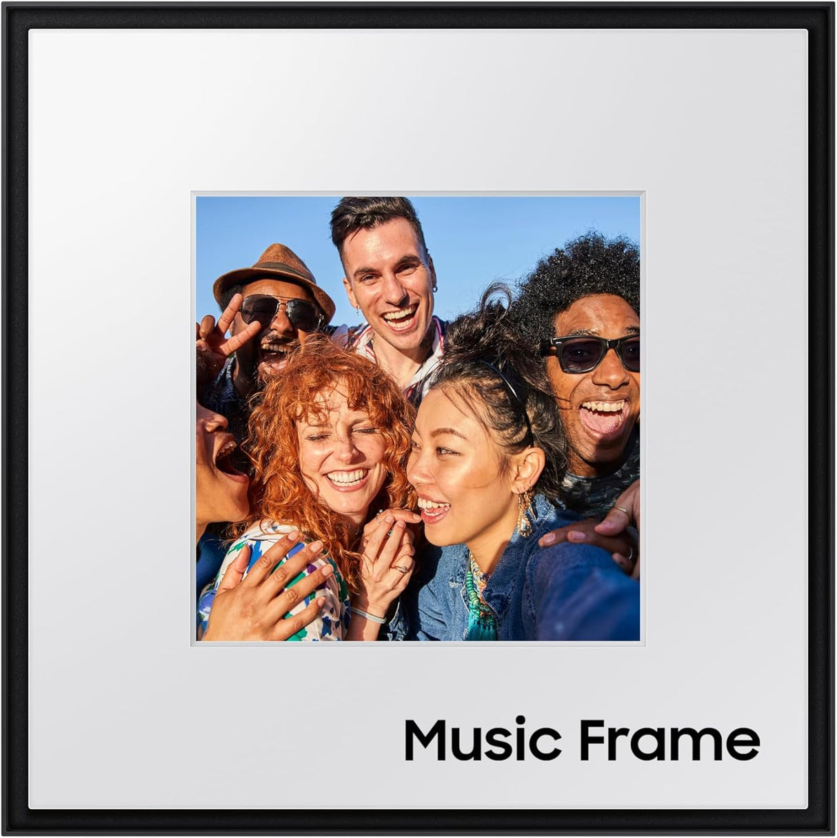 Samsung LS60D Music Frame Smart Speaker with Dolby Atmos Audio, Q-Symphony, Customizable Design, Wireless Wi-Fi and Bluetooth Music Streaming
