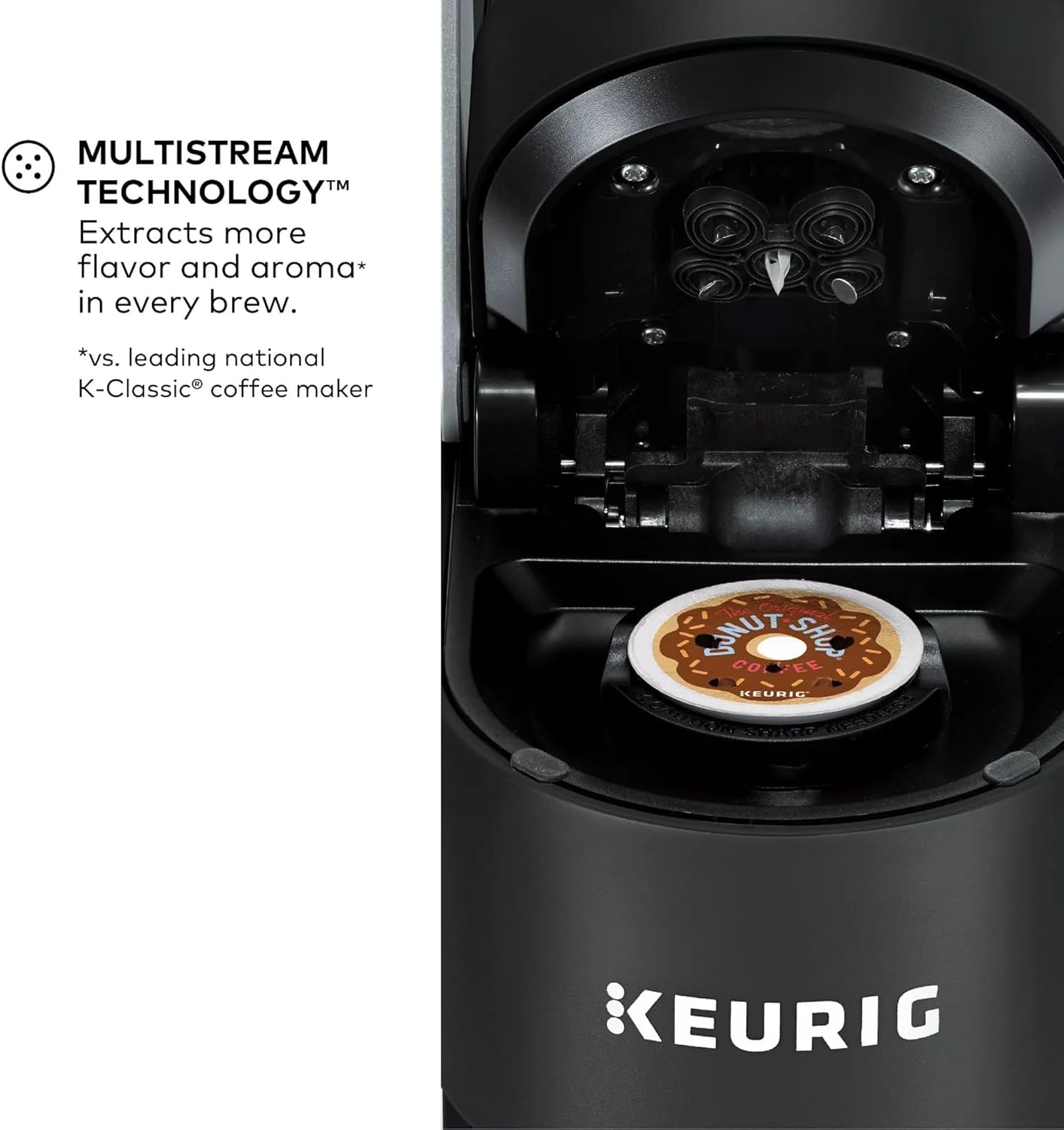 Keurig K-Supreme Single Serve K-Cup Pod Coffee Maker, Black - Certified Refurbished