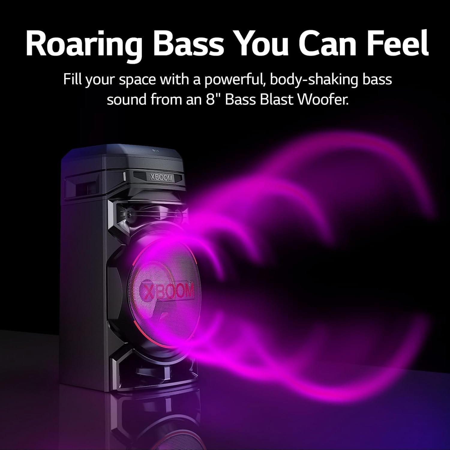 LG RNC5 XBOOM Audio System with Bass Blast