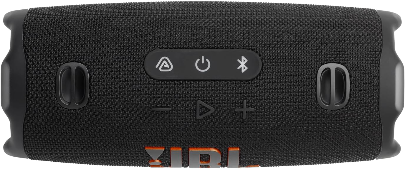 JBL Charge 6 Portable Waterproof Speaker with Built-in Powerbank, Black - Certified Refurbished