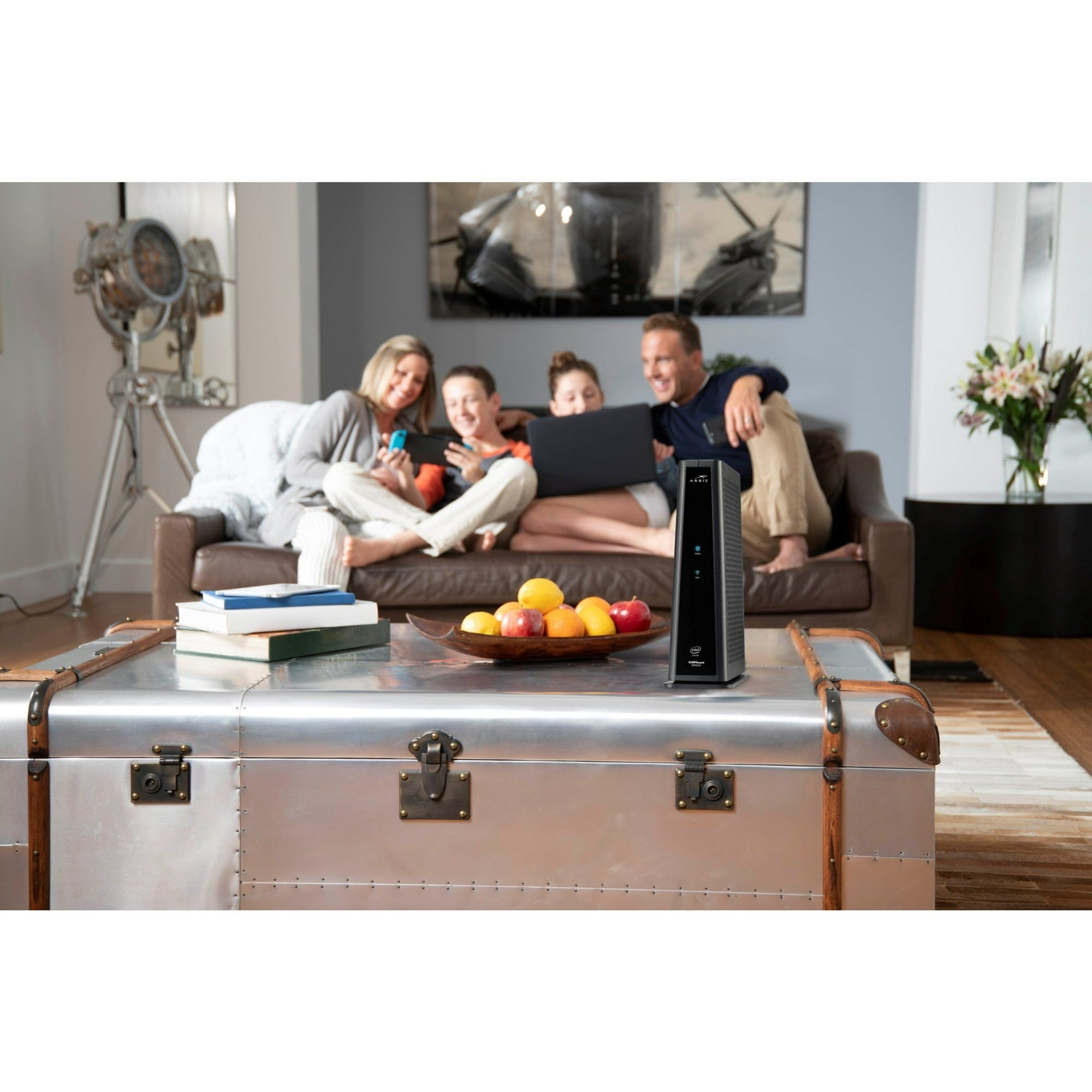 Arris SBG8300 SURFboard Cable Modem Router Combo 1 GBPS Speed DOCSIS 3.1 & AC2350 WiFi - Certified Refurbished