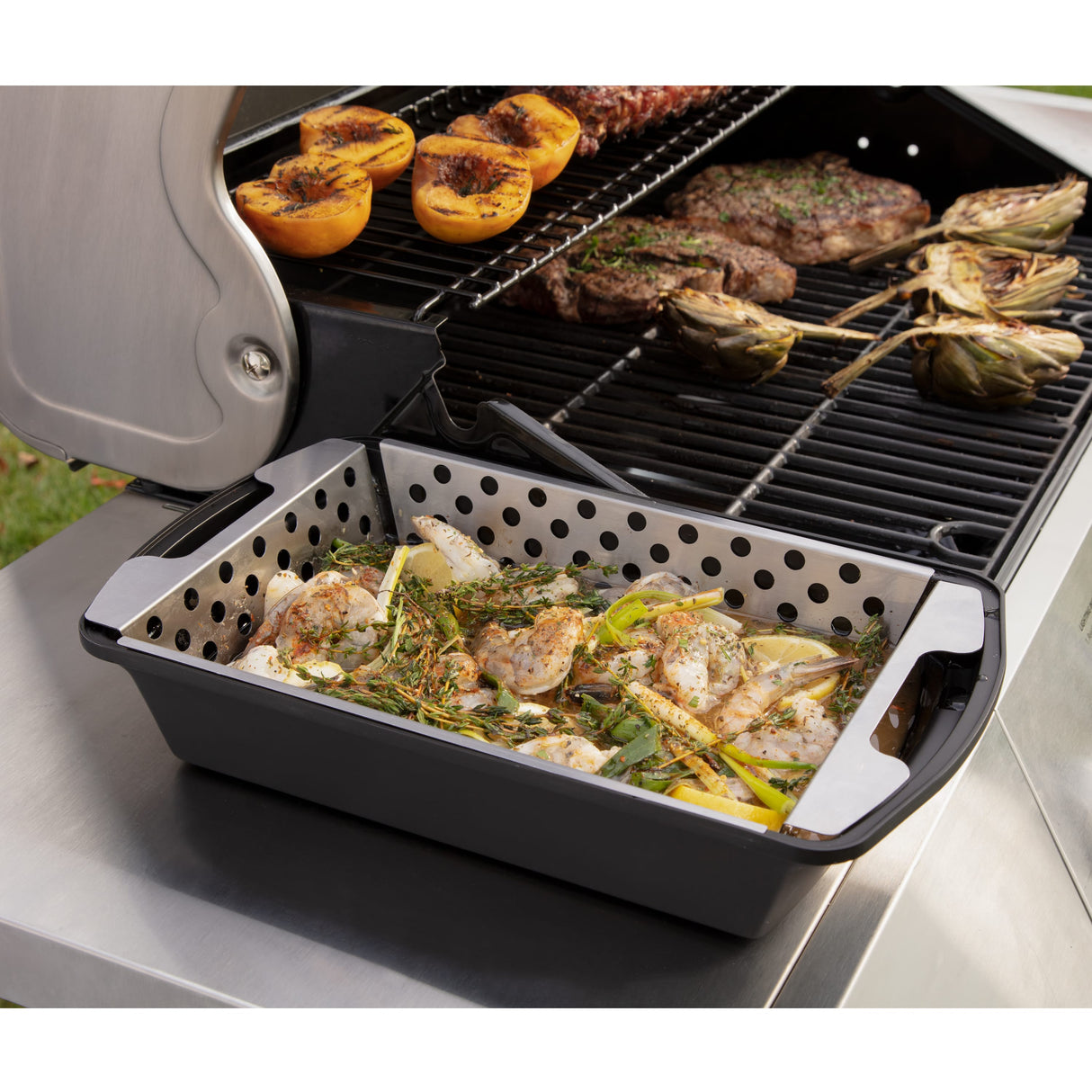 Cuisinart Marinade and Grilling Basket Set