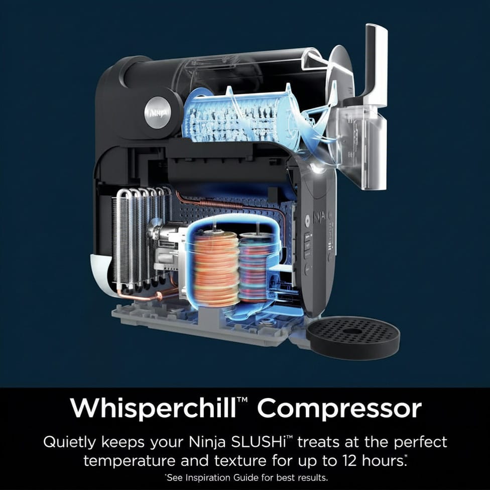 Ninja SLUSHi Professional Frozen Drink Maker, 96-oz. Capacity, 5 Preset Programs - Certified Refurbished