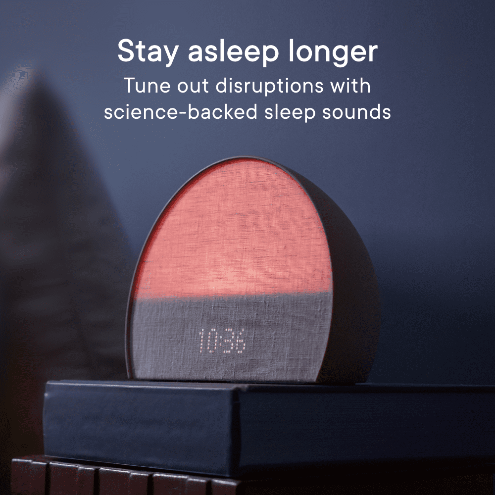 Hatch Restore 2 Sunrise Alarm Clock, Sound Machine, Screen-Free Sleep, Slate - Certified Refurbished
