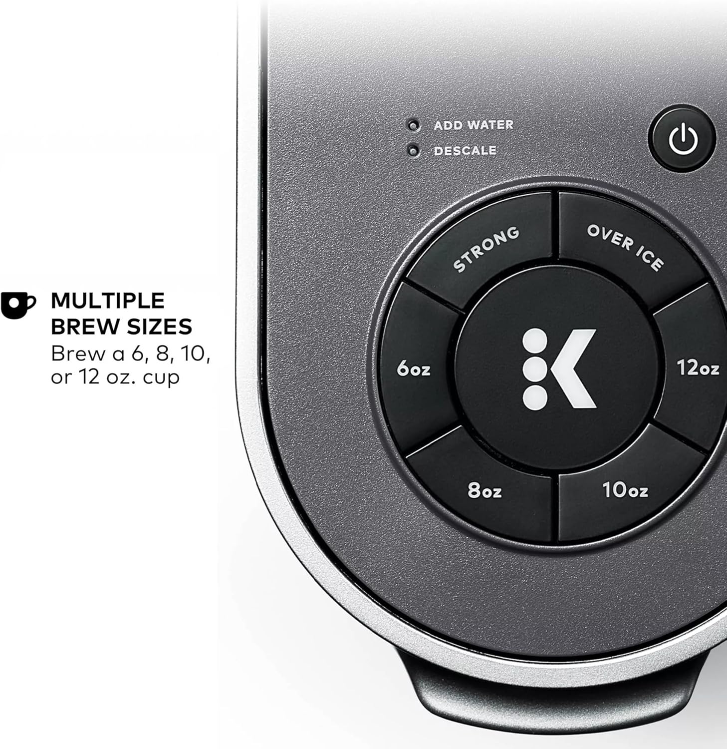 Keurig K-Supreme Single Serve K-Cup Pod Coffee Maker, Gray - Certified Refurbished