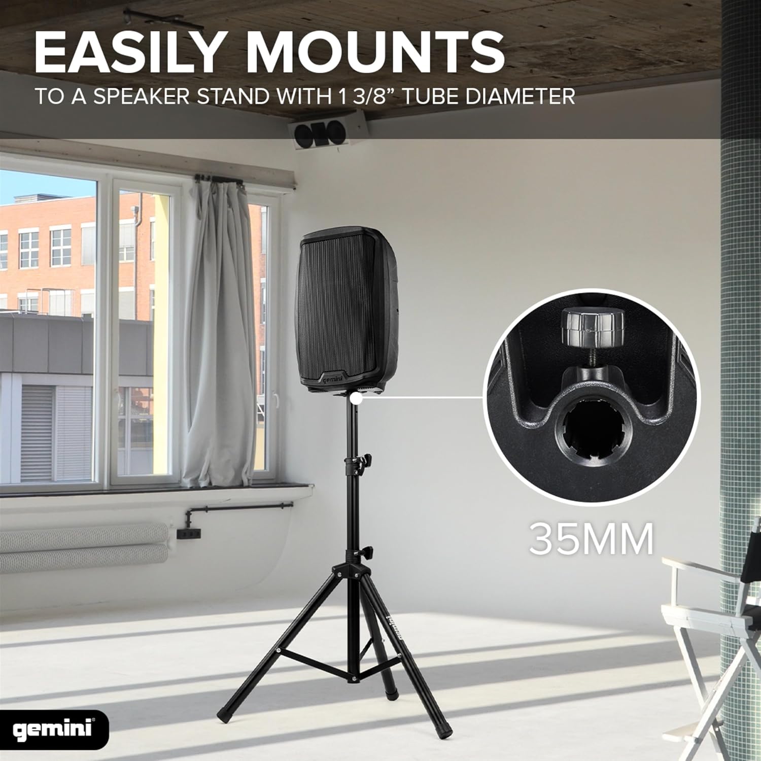 Gemini Sound 1000 Watt Bluetooth Loudspeaker System - Certified Refurbished