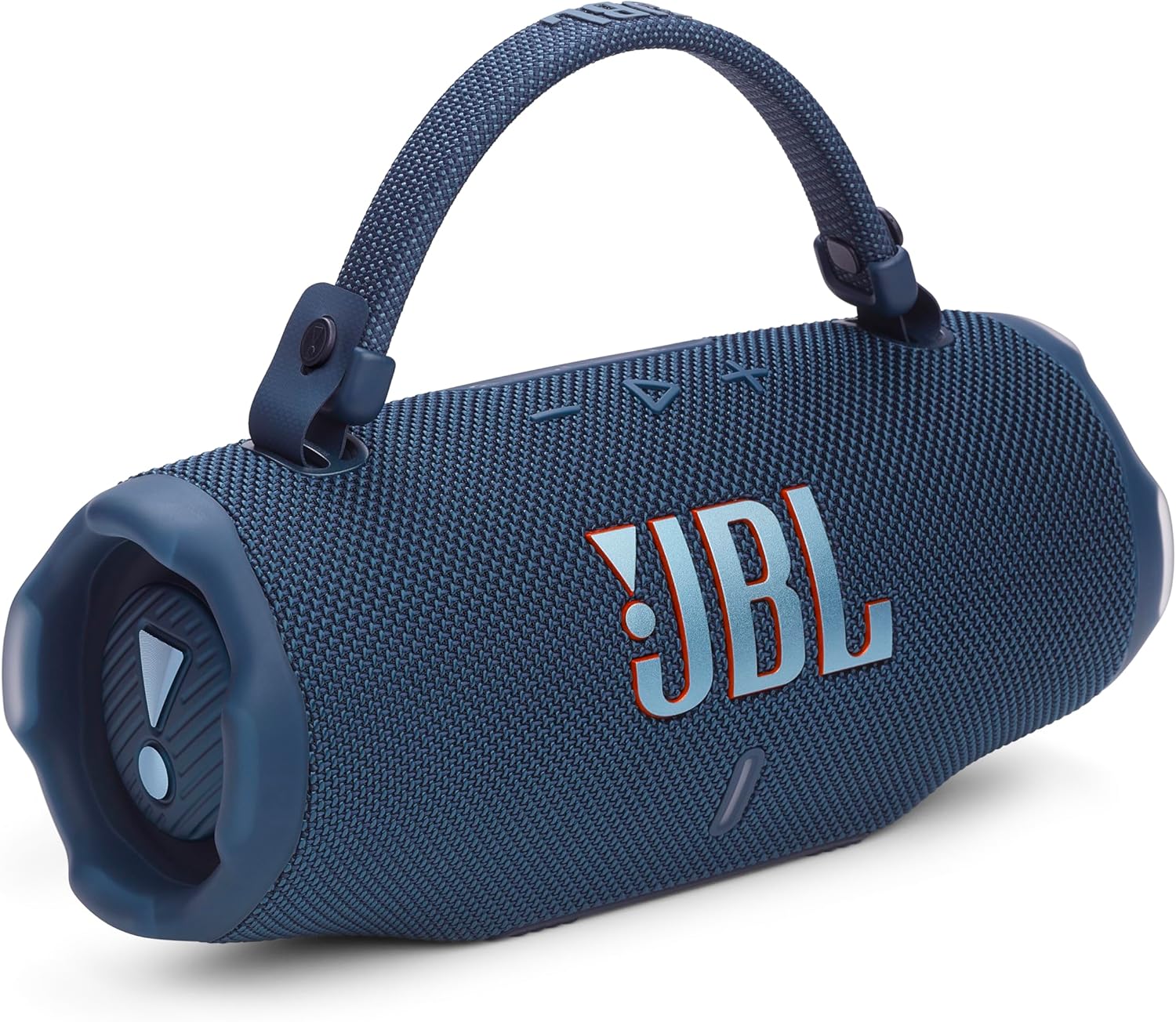 JBL Charge 6 Portable Waterproof Speaker with Built-in Powerbank, Blue - Certified Refurbished