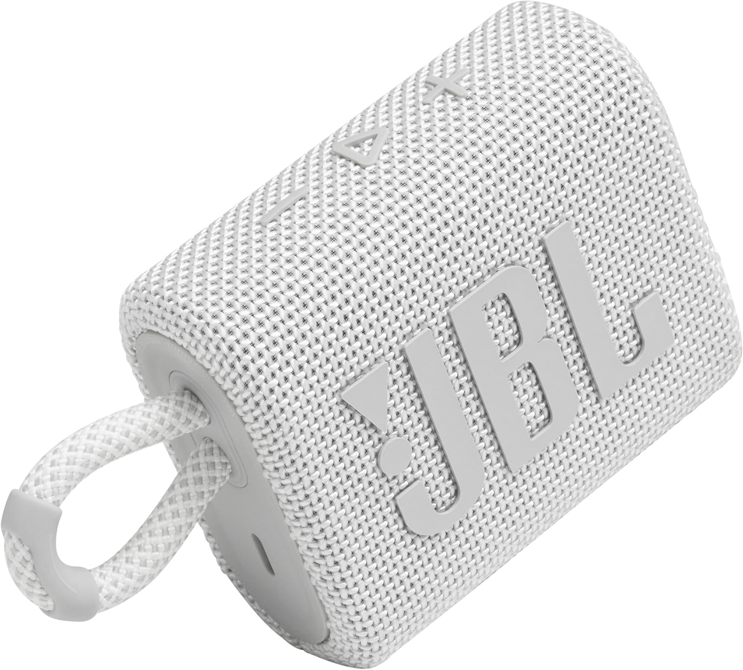 JBL Go 3 Portable Bluetooth Speaker, White - Certified Refurbished