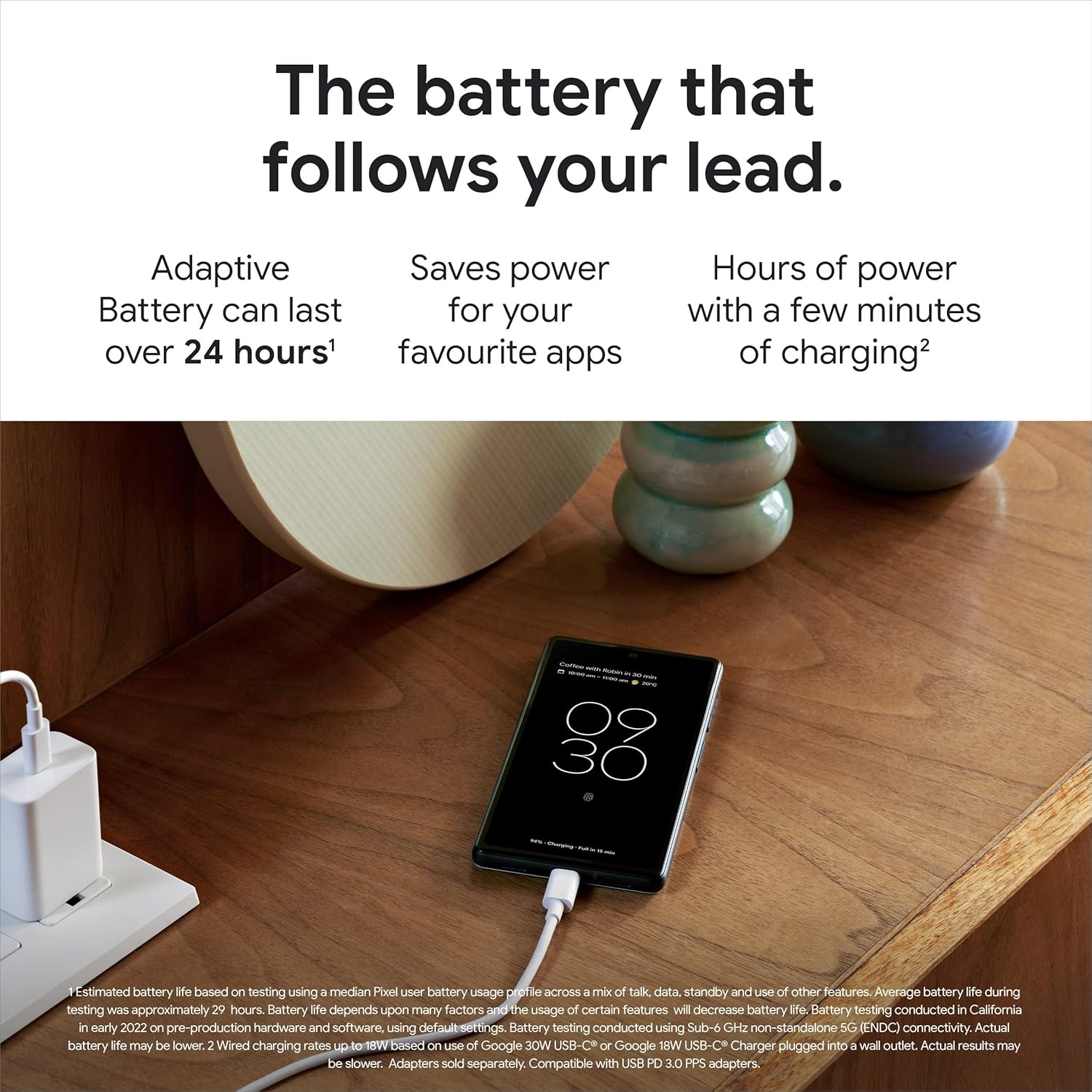 Google Pixel 6a Unlocked 5G Android Phone, 12 Megapixel Camera, 24-Hour Battery, Works with All Carriers, Charcoal