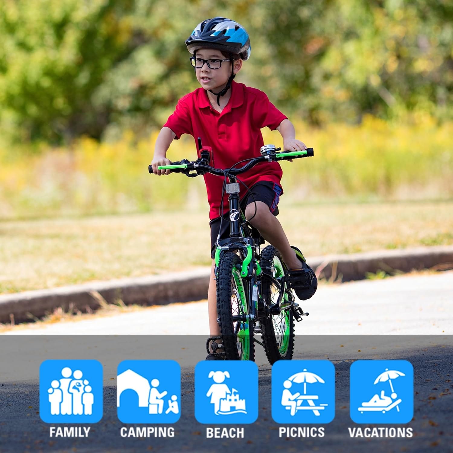 Motorola Solutions Talkabout Two-Way Radios, Dual Pack, Red