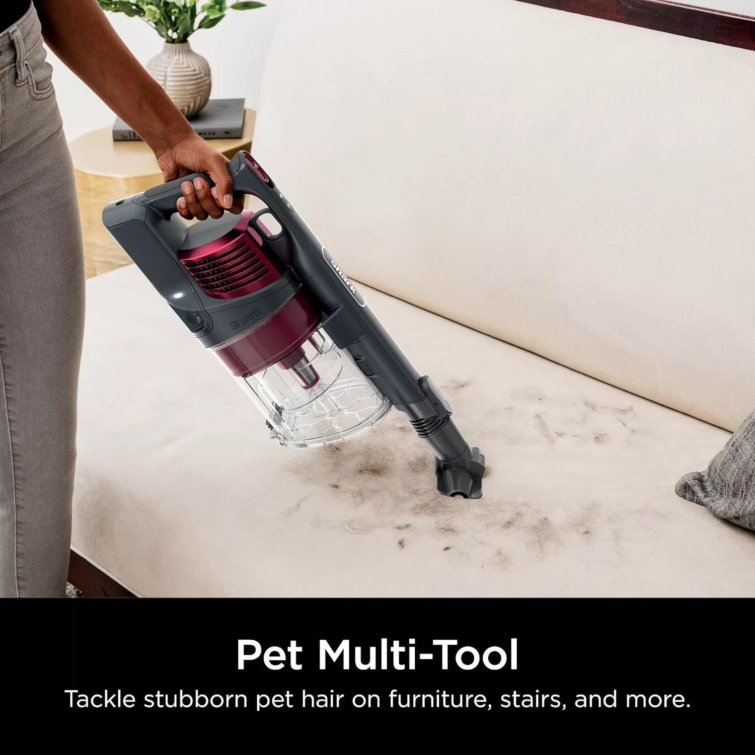 Shark Vertex Cordless Stick Vacuum with DuoClean PowerFins, Lightweight, Pet Hair, HEPA, 60 Min Run Time - Certified Refurbished