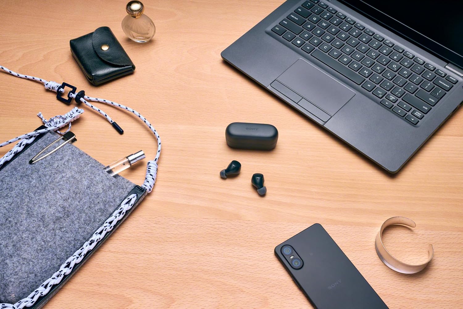 Sony Truly Wireless Earbuds, Black