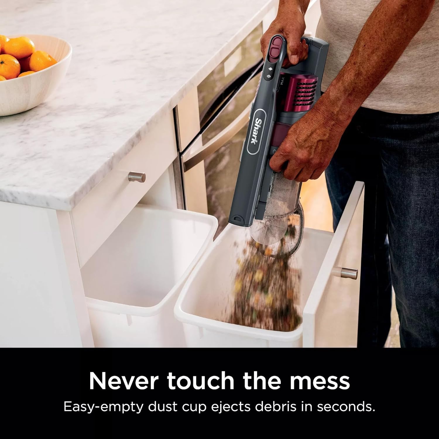 Shark Vertex Cordless MultiFlex Stick Vacuum with DuoClean PowerFins, Lightweight, Pet Hair, HEPA, 60 Min Run Time - Open Box