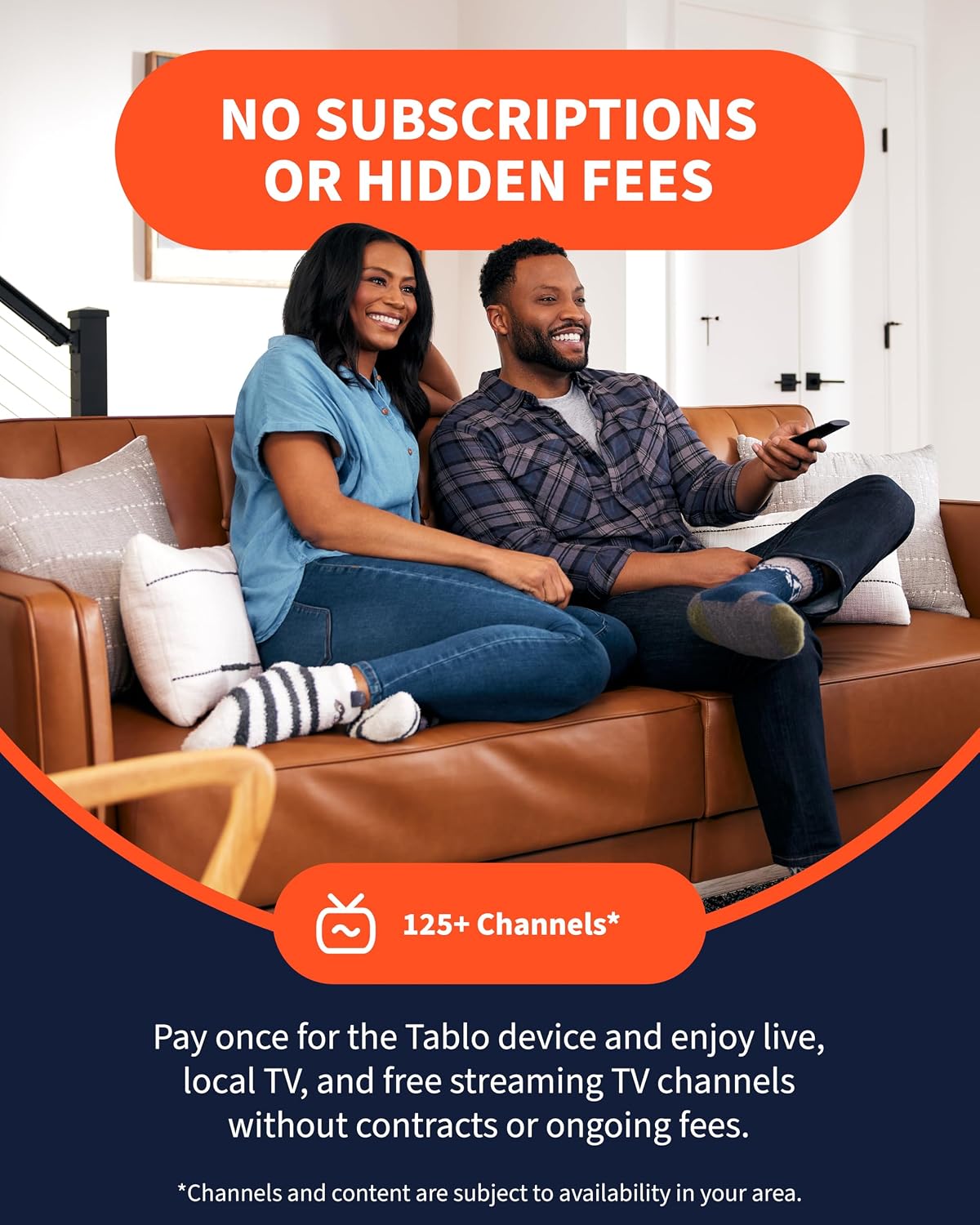 Tablo 4th Gen 2-Tuner Over-The-Air (OTA) DVR with 35-Mile Indoor TV Antenna - Certified Refurbished