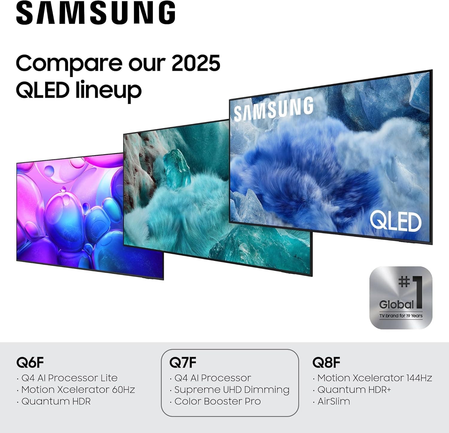 Samsung 50-Inch Class QLED Q7F Series 4K Smart TV