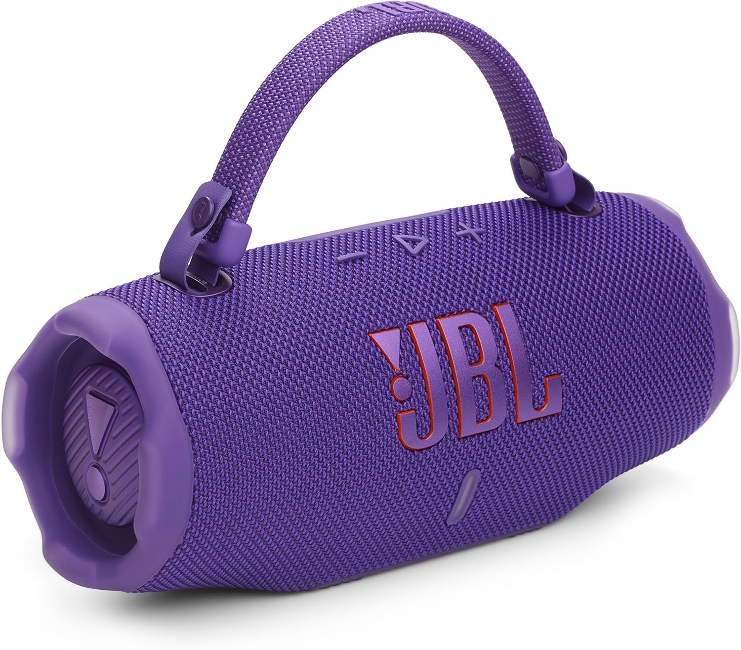 JBL Charge 6 Portable Waterproof Speaker with Built-in Powerbank, Purple - Certified Refurbished