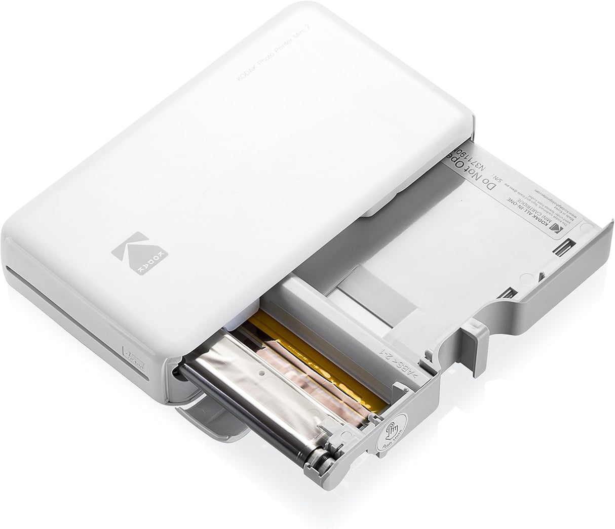 Kodak Mini 2 HD Wireless Portable Mobile Instant Photo Printer, 4PASS Tech, iOS & Android Compatible, White