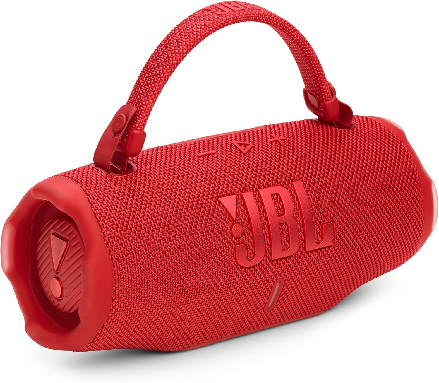 JBL Charge 6 Portable Waterproof Speaker with Built-in Powerbank, Red - Certified Refurbished