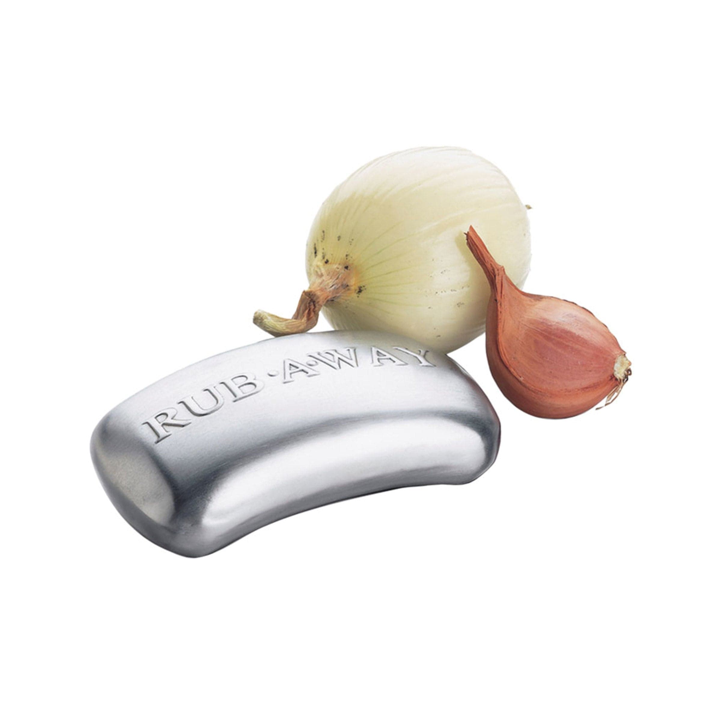 Amco Rub-a-Way Bar Stainless Steel Odor Absorber, Single, Silver