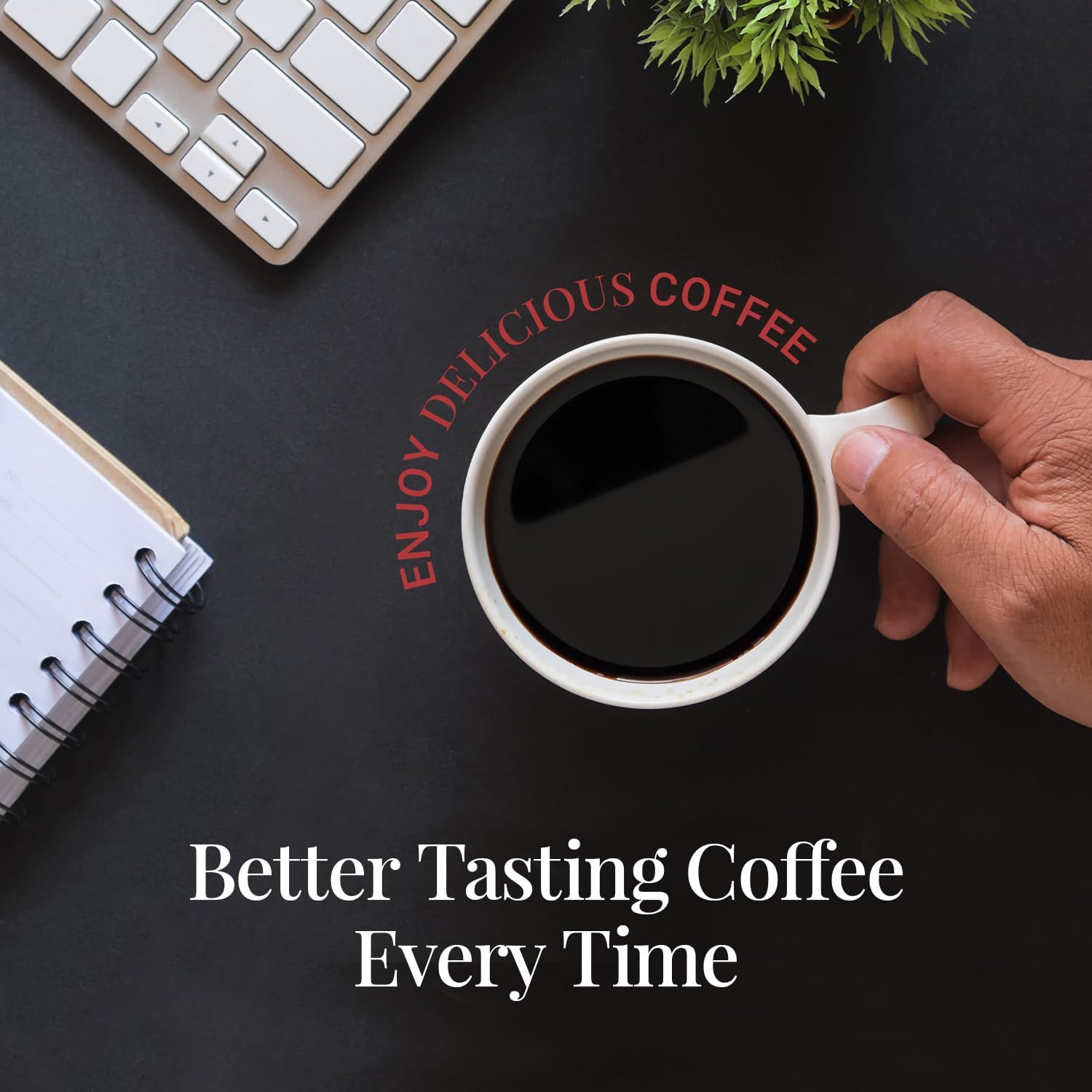 AeroPress Original Coffee, French Press and Espresso-style Maker, Barista Level Portable Coffee Maker, Black