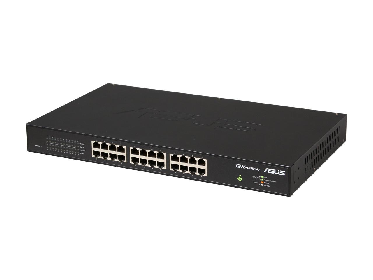 ASUS 90-QB642AN2N0N1PA0-R GX-D1241 V2 Gigabit Switch - Certified refurbished