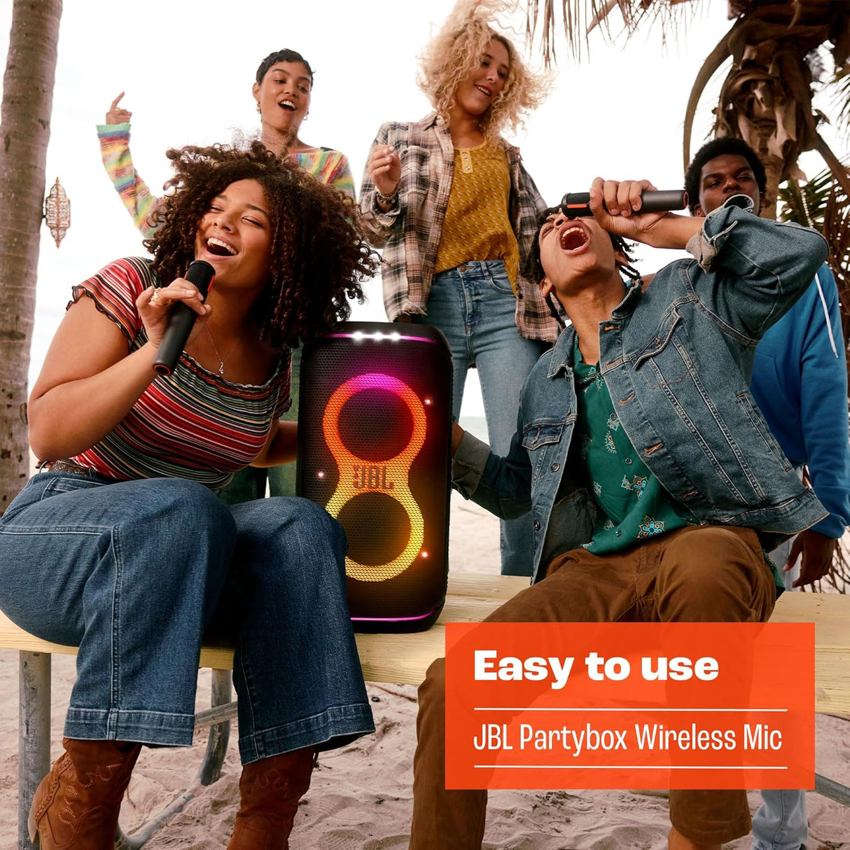 JBL PartyBox Wireless Microphones - Certified Refurbished