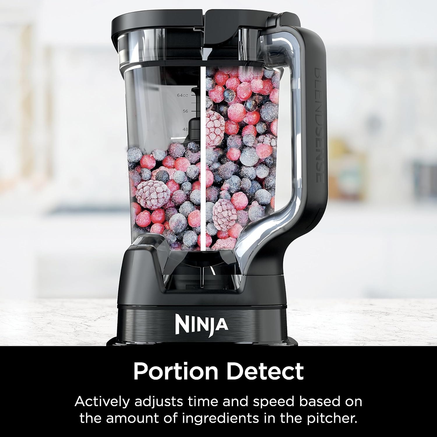 Ninja Detect Kitchen System Power Blender Plus Processor Pro with BlendSense Technology, Black - Certified Refurbished