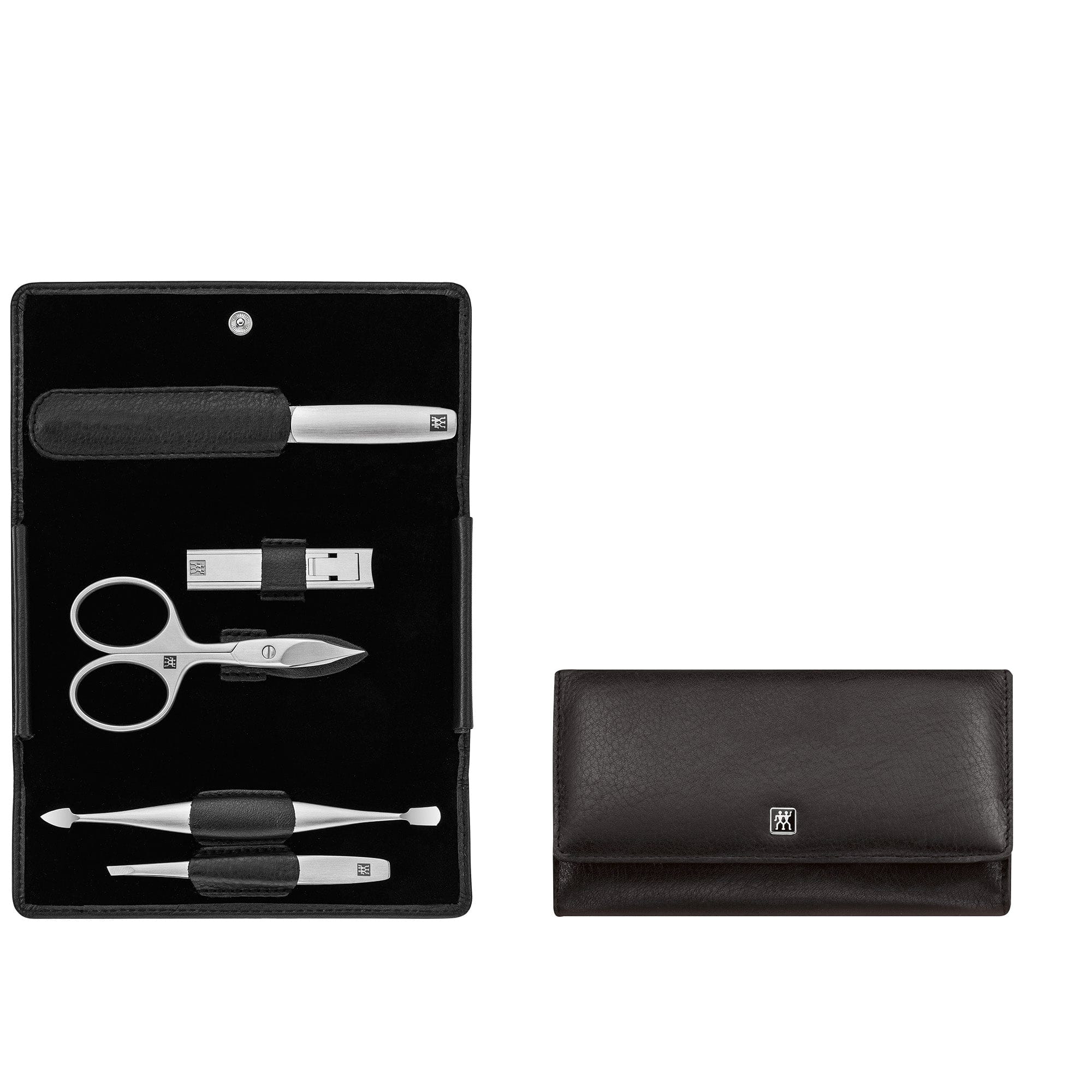 Zwilling Beauty Twinox 6-pc Manicure Set with Black Leather Case