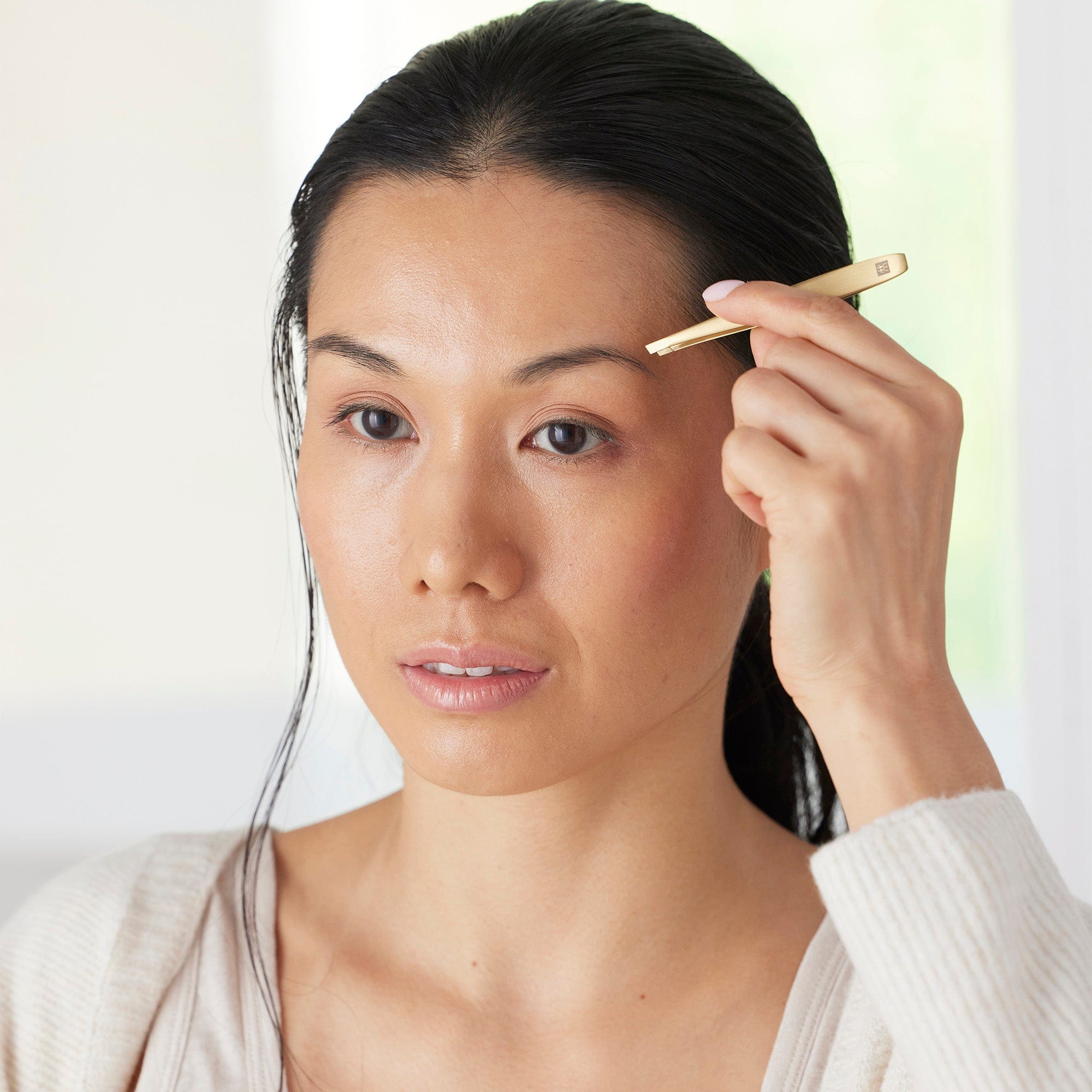 Zwilling Beauty Twinox 4-pc Gold Manicure Set with Black Leather Case