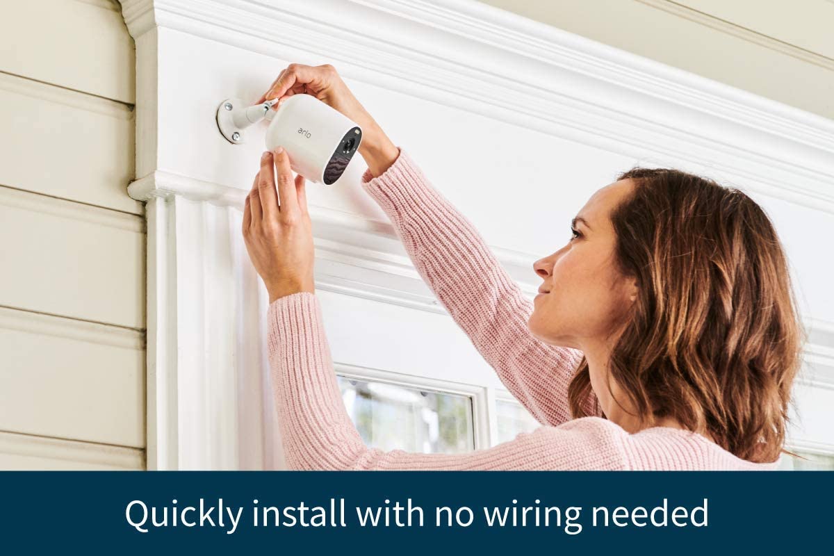 Arlo Essential XL Spotlight Security Camera Certified Refurbished