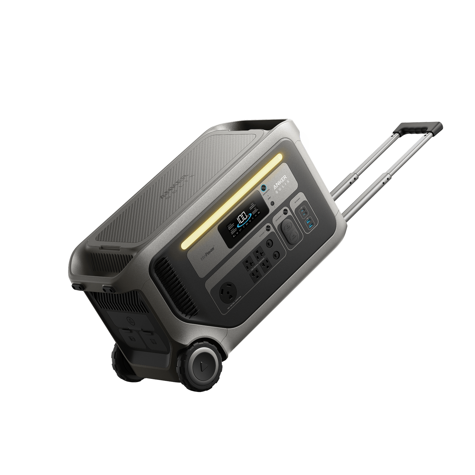 Anker SOLIX F3000 Portable Power Station, 3072Wh, 3600W AC, LiFePO4, Home, RV & Outdoor Backup - Certified Refurbished