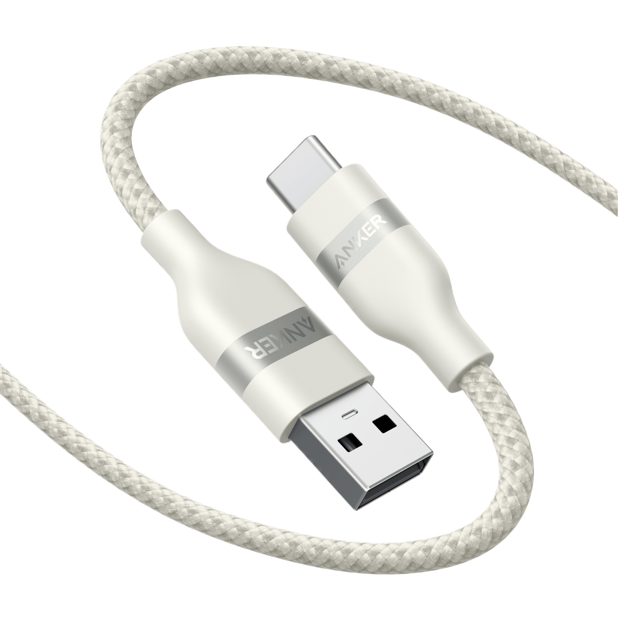Anker USB-A to USB-C Cable (3 ft/6 ft, Upcycled-Braided)