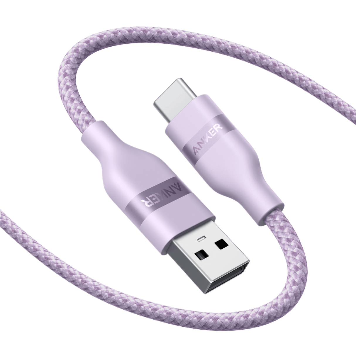 Anker USB-A to USB-C Cable (3 ft/6 ft, Upcycled-Braided)