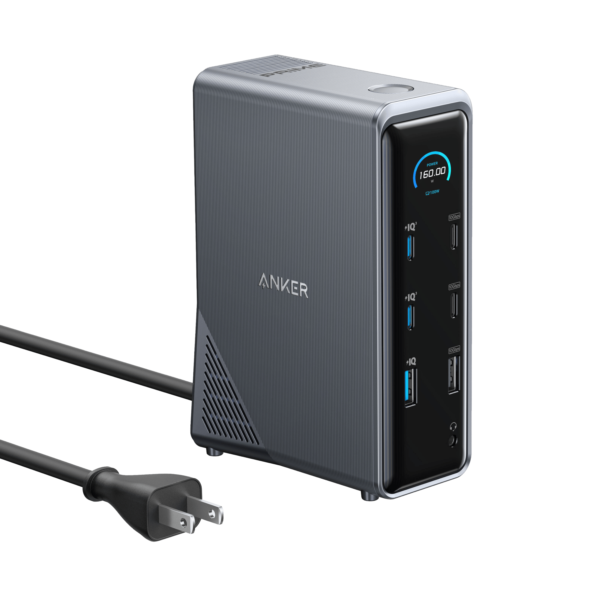 Anker Prime Charging Docking Station (14-in-1, Dual Display, 160W)
