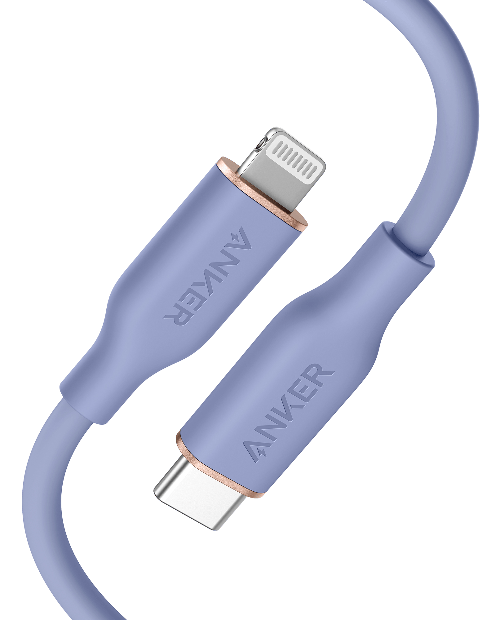 Anker <b>641</b> USB-C to Lightning Cable (Flow, Silicone)