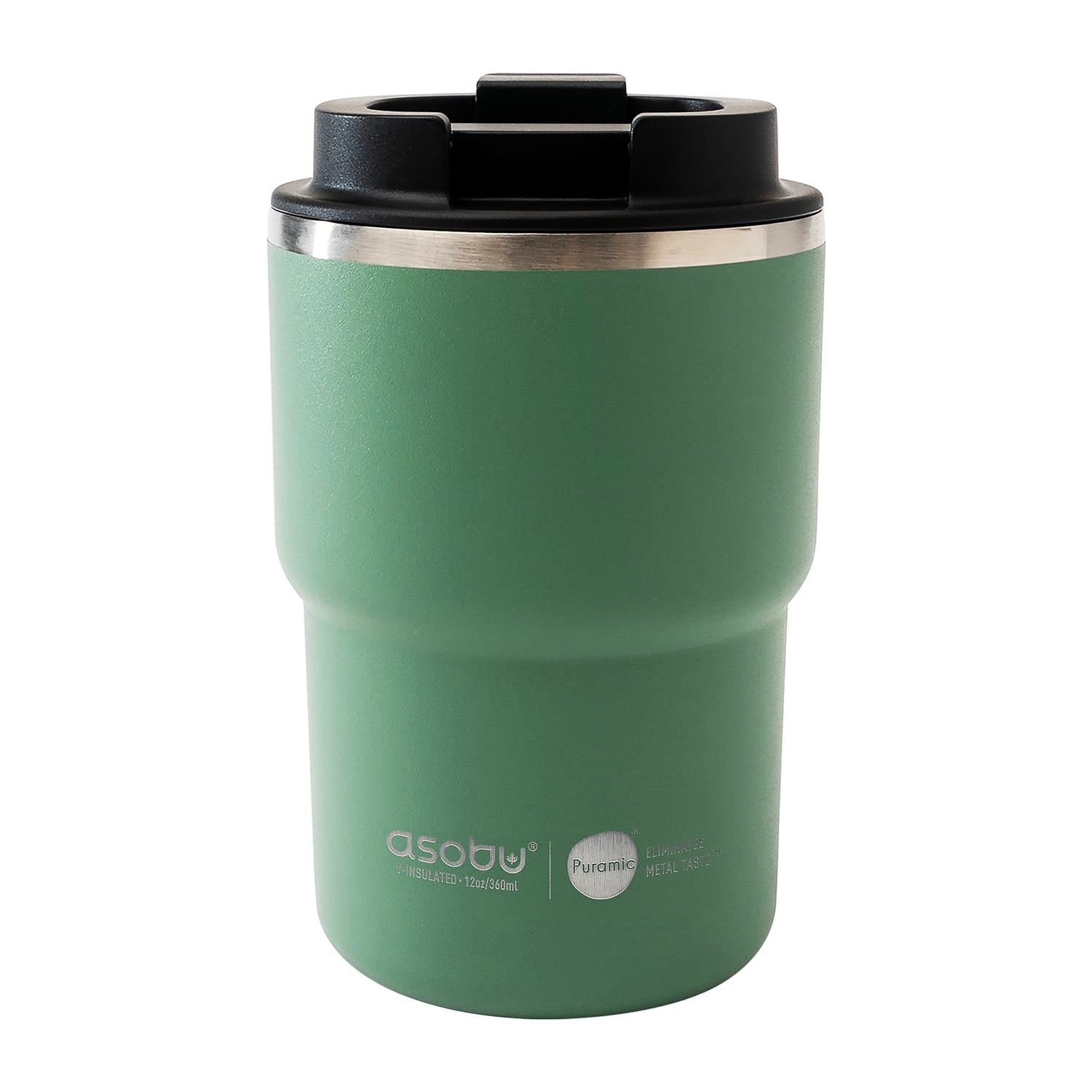 Asobu 12-Oz. Coffee Express Insulated Travel Mug, Basil Green