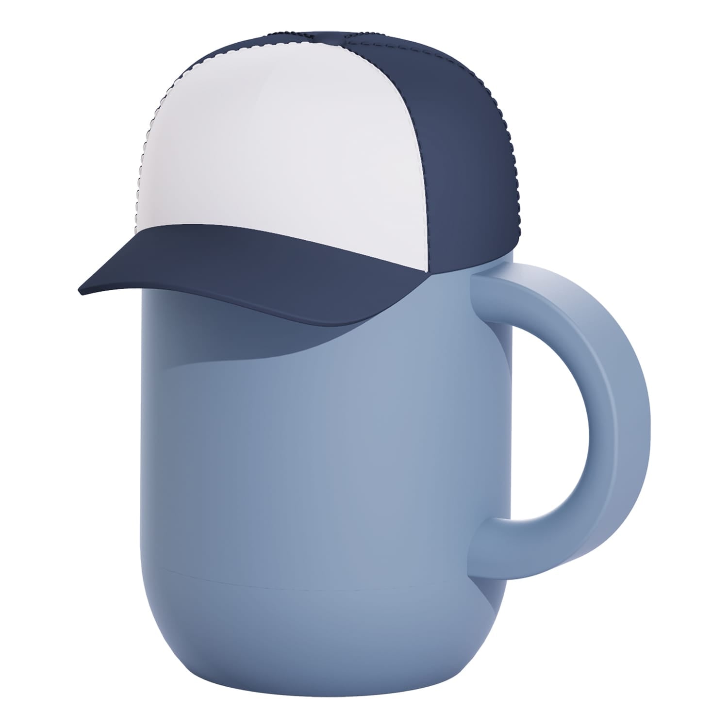 Asobu 13-Oz. Happy Hat Insulated Mug, Blue