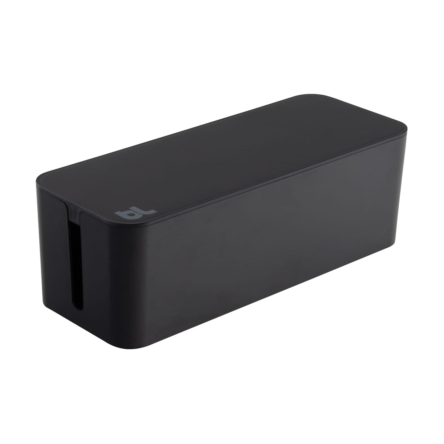 Bluelounge 16 x 6.25 x 5.25-In. CableBox Cable Organizer, BLUCB-01, Black