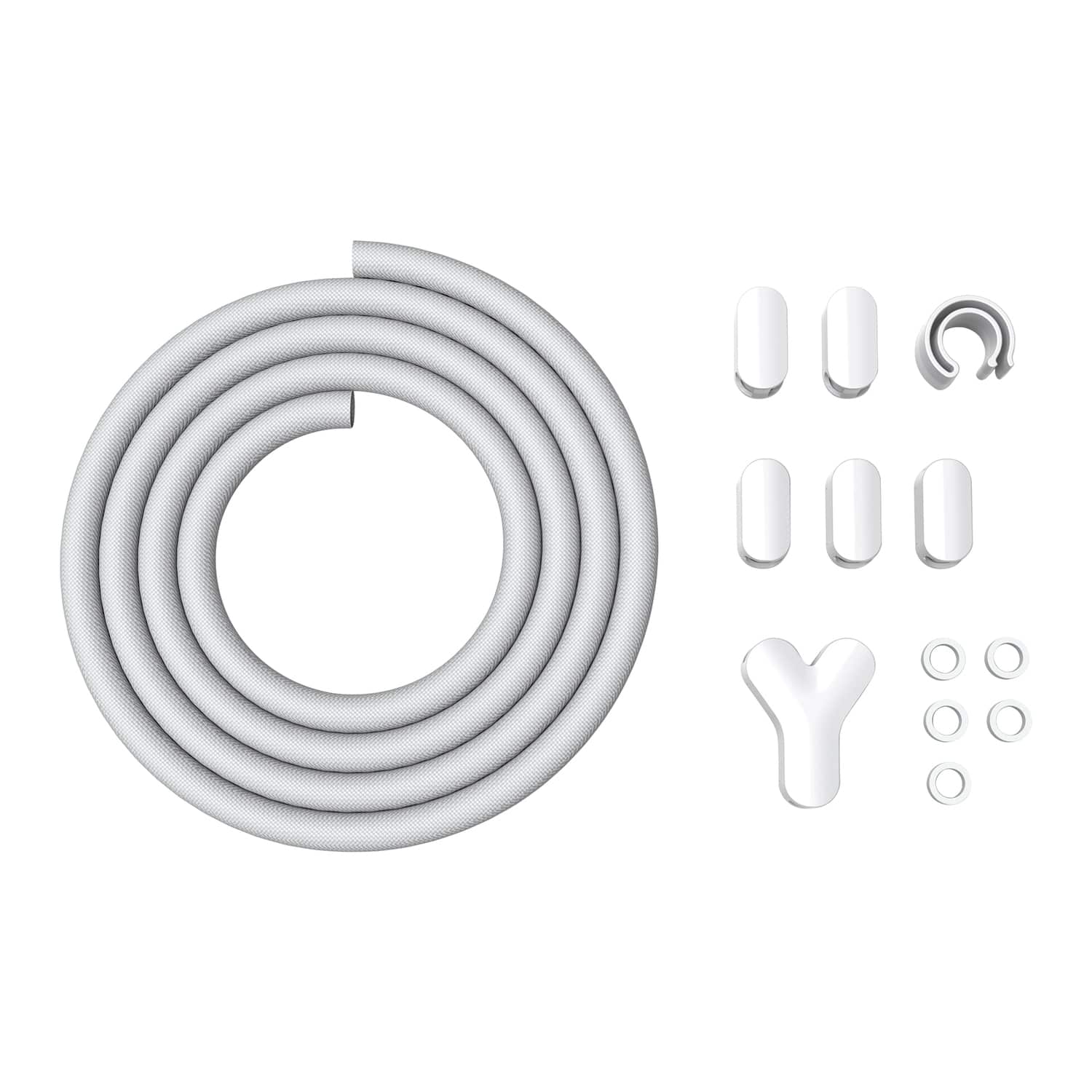 Bluelounge 118-In. Soba Braided Cable-Bundling Tubing